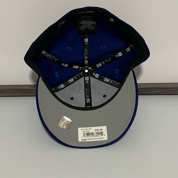 Los Angeles Dodgers New Era Clubhouse Batting Practice 59FIFTY Fitted Hat-New - Picture 5 of 9